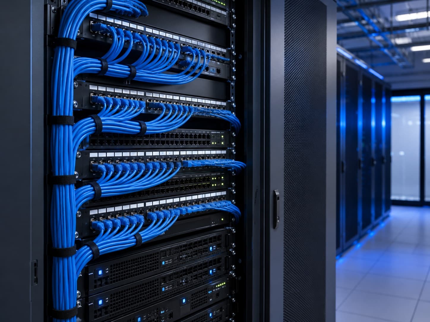 Netzwerk- & Serververkabelung – Arztpraxis, Telgte